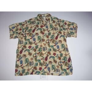 Ron Chereskin Hawaiian Shirt Size XXL Floral Mens -0719D41